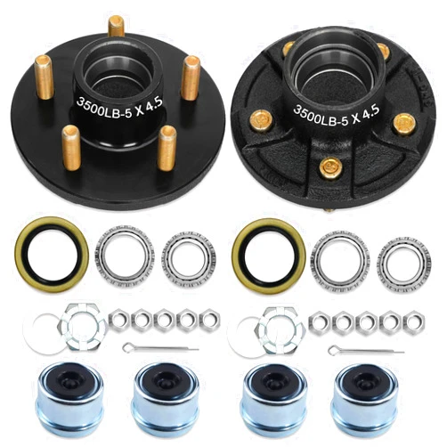 Saree 2 Sets Trailer Hub Kit 5 Bolt 4.5