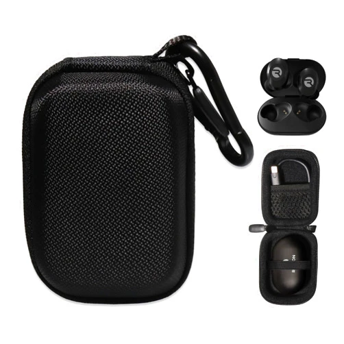 Alltravel TWE Earbuds Case for Raycon The Everyday Bluetooth Wireless Earbuds with Microphone, Ultra Slim (Black)