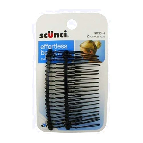 Scunci Get Gorgeous Hair Combs, 2 ct.