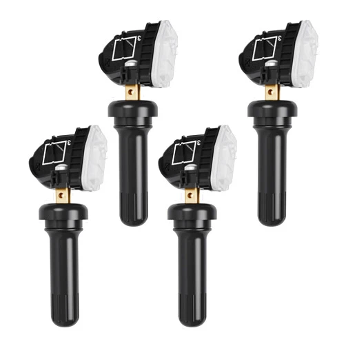 Jsueng TPMS Sensor GM, Tire Pressure Monitoring System Sensor Compatible with Buick Chevy Silverado Cadillac GMC 315mhz Replaces#13598772,13586335,13598771 13581558 4-Pack