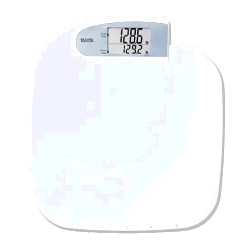Tanita HD-351 Japan Technology Digital Bathroom Weight Scale- 440 lbs Capacity - Accurate & Precise with 5 Multi-User Convenience, Previous & Current Weight Memory - 2