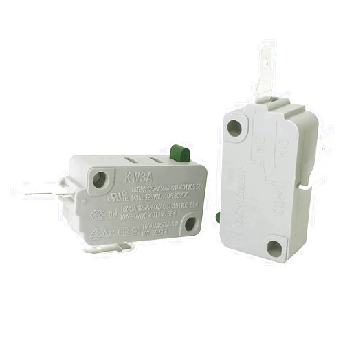 YOLISTIC 2Pcs KW3A Normally Close Microwave Oven Door Micro Switch DR52