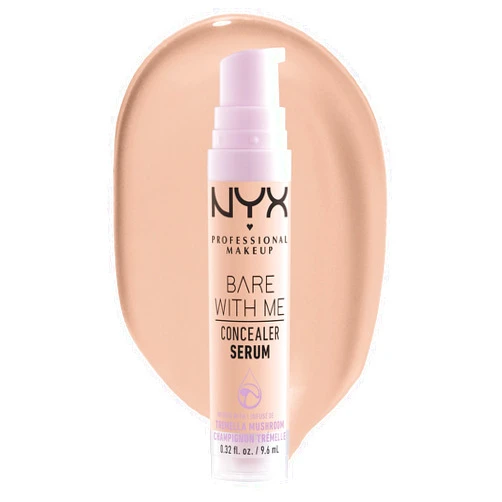 NYX PROFESSIONAL MAKEUP Bare With Me Concealer Serum, Concealer Makeup For Up To 24Hr Hydration - Light