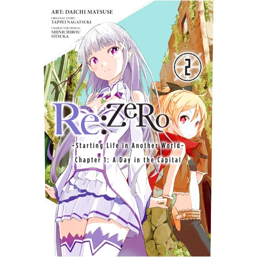 Tappei Nagatsuki,Daichi Matsuse,Shinichirou Otsuka,Bianca Pistillo Re:ZERO, Vol. 2 - manga (Re:ZERO -Starting Life in Another World-, Chapter 1: A Day in the Capital Manga, 2)