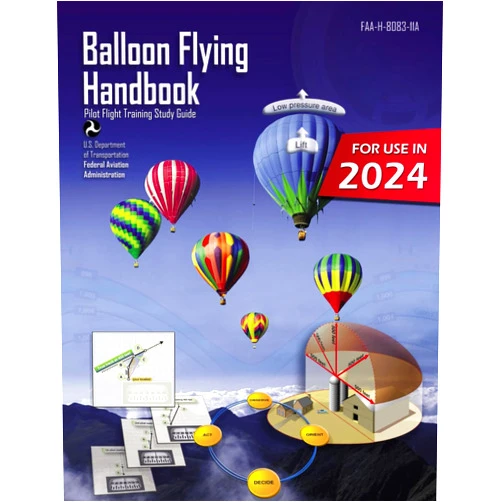 U.S. Department of Transportation,Federal Aviation Administration Balloon Flying Handbook FAA-H-8083-11A (Color Print): Pilot Flight Training Study Guide