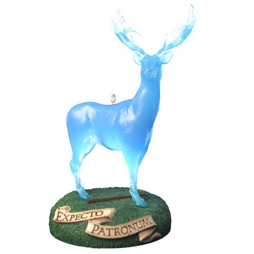 Hallmark Keepsake Christmas Ornament 2023, Harry Potter Stag Patronus Ornament With Light, Gifts for Harry Potter Fans