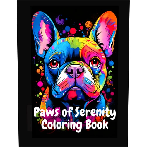 By Jason Duke Ricci (Author) Paws of Serenity: A Whimsical Journey through Canine Colors (Coloring Books by Jason Duke Ricci)