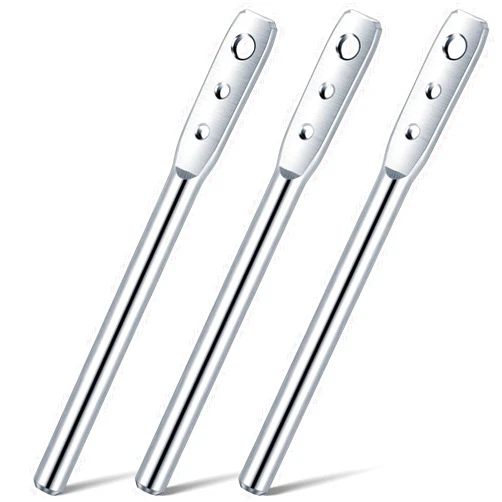Moxweyeni 3 Pieces 3 Hole Wire Twister Multi-Functional Bender High-tensile Wire Tool Twisting Too Fencing Tool for Fixing Fence Wire and Wire Clip