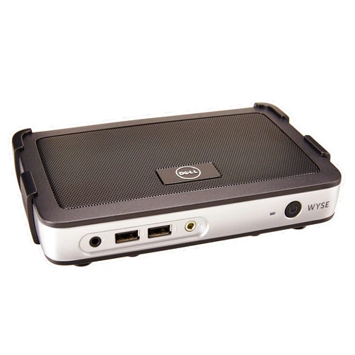 Dell Wyse 909569-01L P25 Mini Desktop, 512 MB RAM, 32 MB Flash, Black/Silver