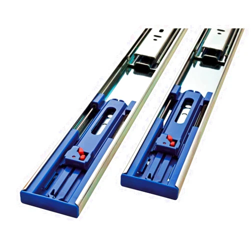 Promark 100LB Capacity Full Extension Soft/Self Closing Side Mount Drawer Slides (14 Inches-10 Pack)