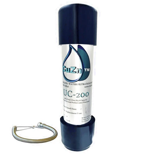 CuZn UC-200 Under Counter Water Filter - 50K Ultra High Capacity - Made in USA