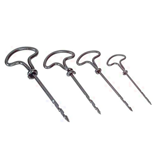 Robert Larson Company Gimlets Manual Wood Twisting Drill Set of 4 Sizes
