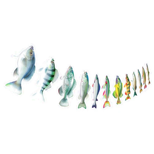 Hooqict Gone Fishing Hanging Banner Garland Fish Birthday Party Banner for Happy Birthday Decorations Fishing Theme Party Supplies Under The Sea Baby Shower Fathers Day Decorations