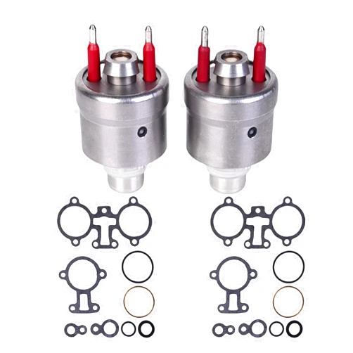 RLP Fuel Injectors Set of 2 Compatible with Buick Roadmaster Cadillac Brougham Blazer Suburban Tahoe GMC Yukon Isuzu Oldsmobile V8 5.7L Replace# 17111864 17112494