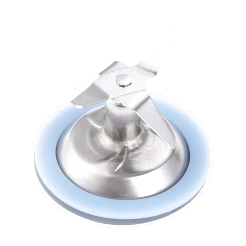 DRELD Stainless Steel Blender Blade with Ring Seal Gasket Compatible with Black Decker, Replace 77666SS BL300 BL450 BL500 BL300 BL450 BL550 BL600 BL600B BL700 BL500 (73.25mm/ 2.88inch)