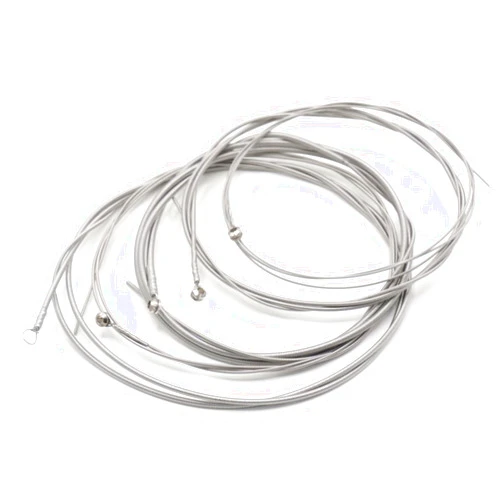 CashBeat Stainless Steel 5 String Bass Guitar Strings, Electric Bass 5 Strings Replacement Set with Small Ball Ends, Compatible with Acoustic Bass, 5 String Bass Instrument Accessories