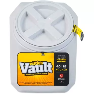 Gamma2 Vittles Vault Stackable Airtight Pet Food Storage Container 40 Pounds Container