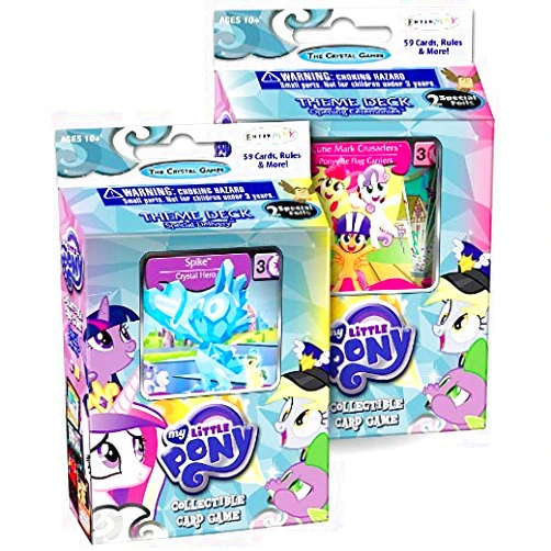 My Little Pony - Collectible Card Game - The Crystal Games - Set of 2 Theme Decks