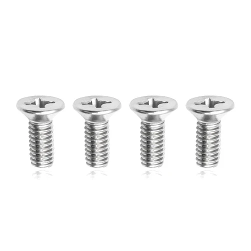 Hirificing 4PCS Rotor Screws Brake Rotor Retaining Screw, Brake Disc Rotor Screws 93600-06014-0H- for Front and Rear for Honda, Acura, Hyundai, Kia Models, Stainless Steel Retaining Hardware Bolts