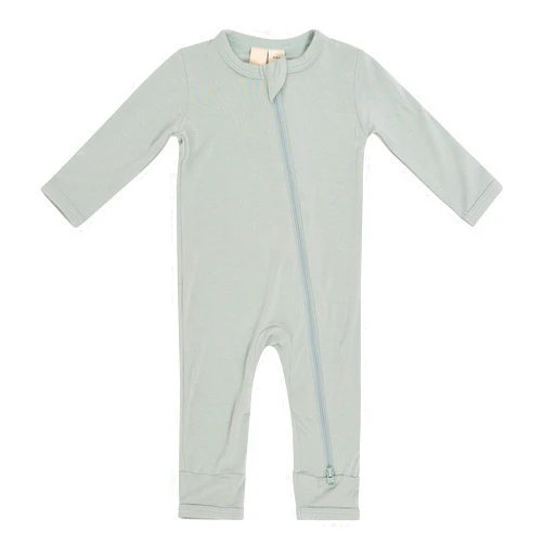 KYTE BABY Zippered Rompers, 97% Rayon made from Bamboo, 3% Spandex,