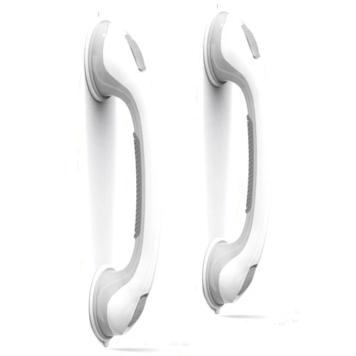 NLAAHCE Grab Bars for Shower Heavy-Duty (2Pack)16-Inch ADA Compliant 350lbs Shower Grab Bars for Seniors Shower Handles for Elderly Suction Handicap Safety Handrail for Bathroom Bathtubs Showers Toilet Glass