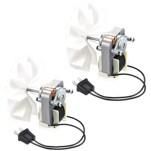 Fiada 2 Pieces Bathroom Vent Exhaust Fan Motor Replacement Electric Motors Kit Compatible with Nutone Broan 50CFM 120V