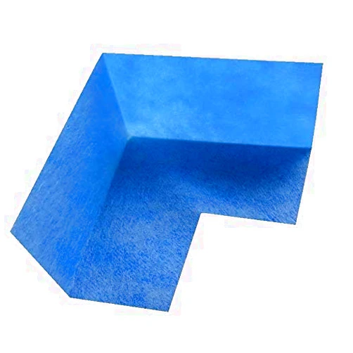 Kobau Polyethylene Modified Preformed Waterproofing Membrane Inside Corners -10 Units Pack, 90 Degree, for Shower Ceramic Tile Flooring Underlayment