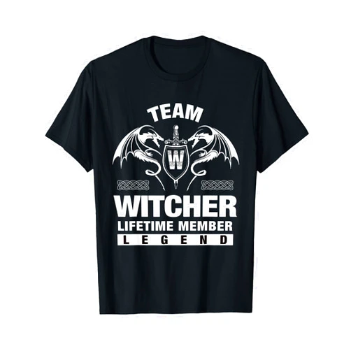 WITCHER FAMILY Idea Gifts Team WITCHER - Lifetime Member Gifts T-Shirt
