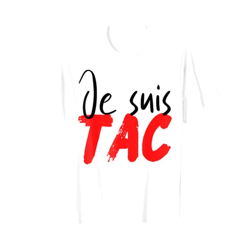 TIC TAC Idée Cadeau Duo Couple Assorti Humour Je Suis TAC, TIC Et TAC, Funny Duo Costume for 2 People T-Shirt