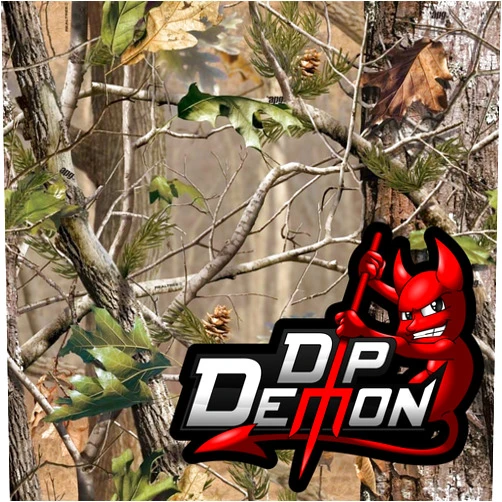 DIP DEMON Hydrographic Film Hunting Camouflage Early Season Camo Hydro Graphic Water Transfer Film Hydro Dipping Dip