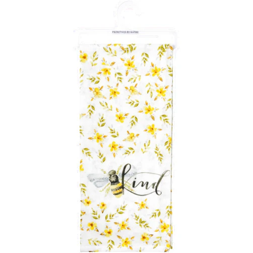 Primitives by Kathy Bee Kind Bee Themed Decorative Kitchen Towel