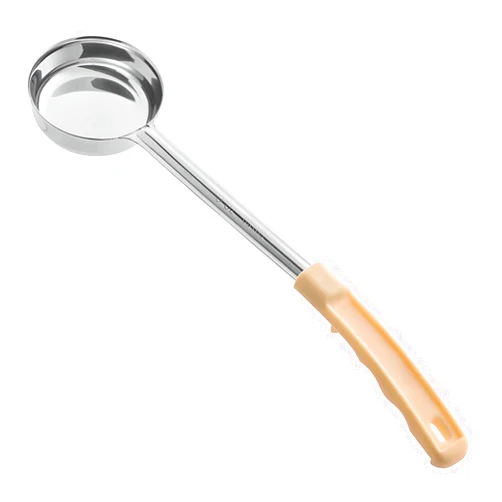 OCS Parts Pro Series Stainless Steel 3-Ounce Solid Portion Spoons | Color Coded Dishwasher Safe Kitchen Multipurpose Portion and Serving Spoons for Home and Commercial Kitchens