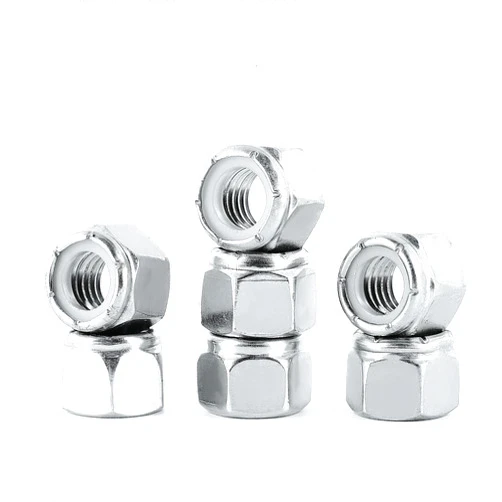 KATUNA 5/16-18 (50PCS) KATUNA 304 Stainless Steel, Corrosion-Resistant and Durable! Nylon Insert Hex Lock Nuts, Hex Drive, Bright Finish,and Provide Longer Protection for Your Work!