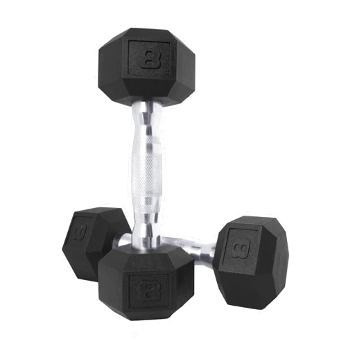 CAP Barbell Coated Hex Dumbbell Weights, Pair