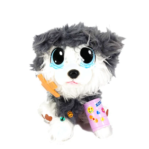 Rescue Runts II Plush Pet You Can Adopt & Rescue, Husky Dog Medium