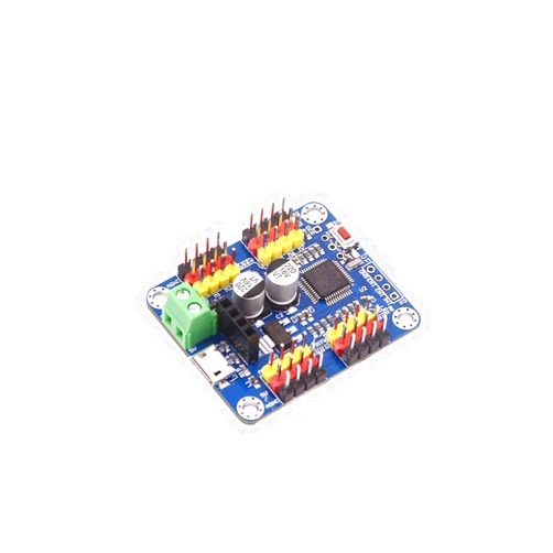 WitMotion 16 Channel PWM Servo Motor Driver Controller Board Module PCB Steering Gear for Robot Raspberry Pi DIY Servo Shield Module