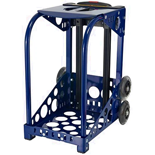 ZUCA Sport Frame with Built-in Seat (Choose Your Color), for Any Sport Insert Bag (Navy Dark Blue)