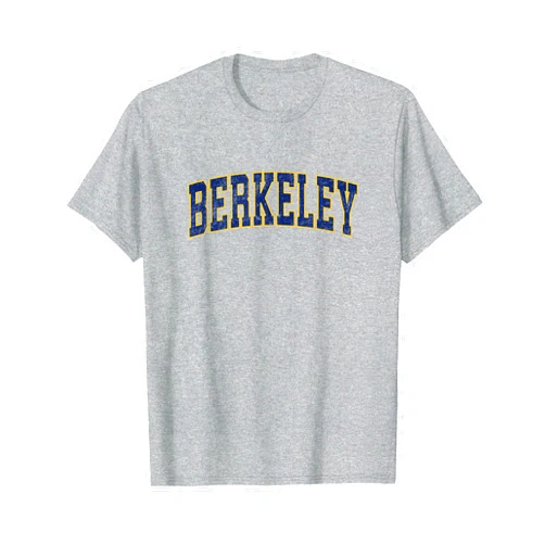 Vintage Hometown Tees & Gifts Berkeley California CA Vintage Athletic Sports Design T-Shirt