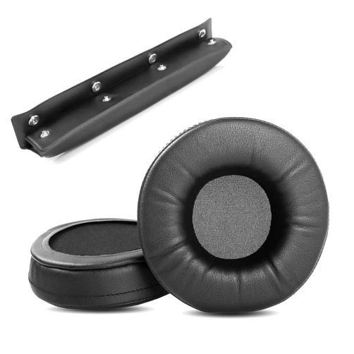 YXMIWQYA 1Sets of Replacement Earpads Ear Pads with Headband Cushions Cover Cups Compatible with Beyerdynamic Custom One Pro Headphones