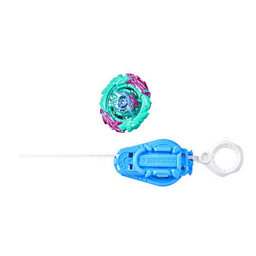 Beyblade Burst Surge Speedstorm World Evo Helios H6 Spinning Top Starter Pack – Attack Type Battling Game Top with Launcher, Toy for Kids