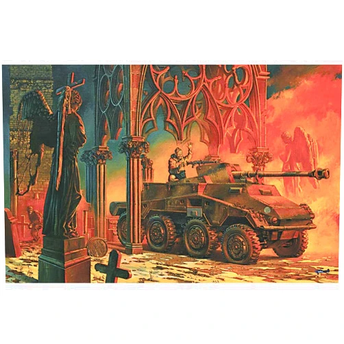 Roden Sd.Kfz.234/4 'Pakwagen' Military Armored Car Model Kit