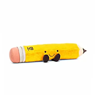 Jellycat Smart Stationery Pencil Plush