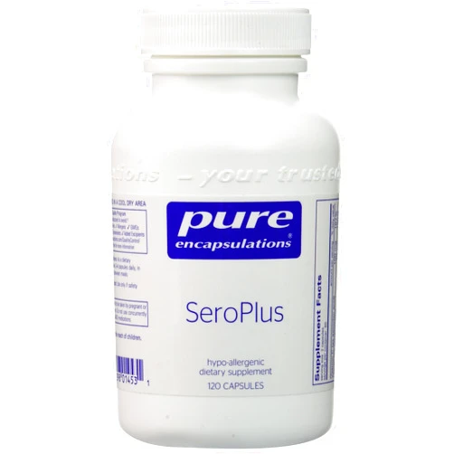 Pure Encapsulations SeroPlus | Hypoallergenic Serotonin Support to Support Moderate Occasional Stress | 120 Capsules