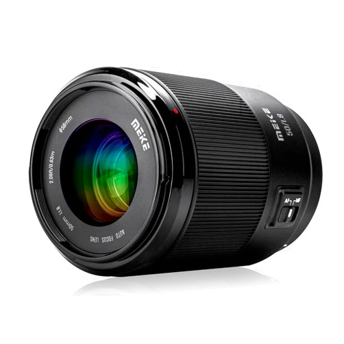 Meike 50mm F1.8 Full Frame AF STM(Stepping Motor) Lens Standard Aperture Auto Focus Fixed Prime Portrait Lenses for Sony E Mount Mirrorless Cameras A9 A7III A7II A7 A7R3 A7R4 A7IV A7C A7CII A6500