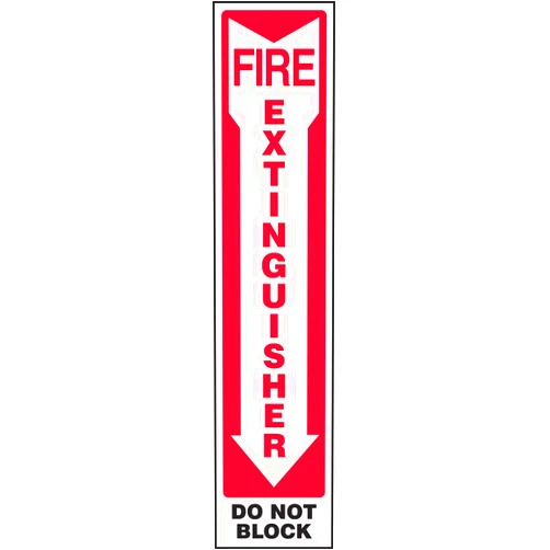 AccuformNMC MFXG580VP Plastic Safety Sign, 