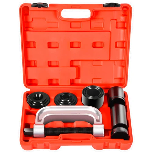 DHA Heavy Duty Ball Joint Press & U Joint Removal Tool Kit with 4x4 Adapters for 2WD 4WD Car Light Truck, Upper and Lower Ball Joint Press Kit Remover Installer Service Set
