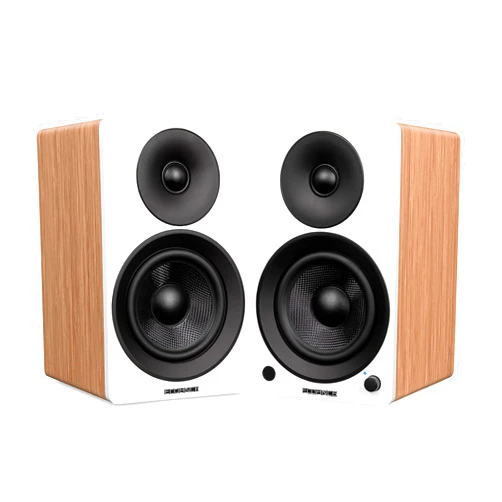Fluance Ai41 Powered 2-Way 2.0 Stereo Bookshelf Speakers with 5