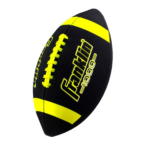 Franklin Sports Youth + Adult Footballs - Extra Grip 1000 Official Size, Junior + Pee Wee Kids - 1 + 12 Packs