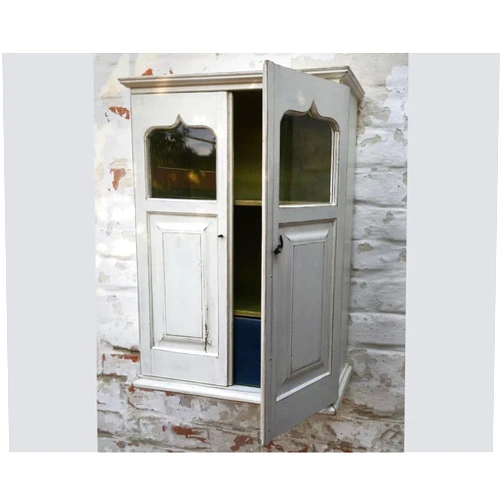 Ecowood Kyiv Oak Hanging Wall Cupboard. Spice Cabinet. Wall cabinet with drawer. Shabby Chic Decor. Old style. Coffee cabinet. Eco-friendly.