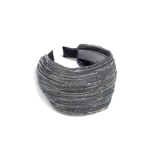 Shiraleah LLC Shiraleah Lurex Headband- Silver